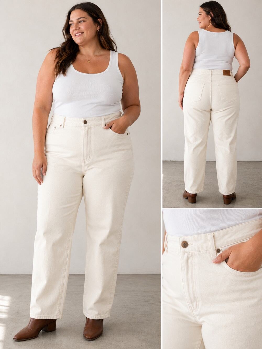 Vintage Lands' End Square Rigger Cotton Pants 18R